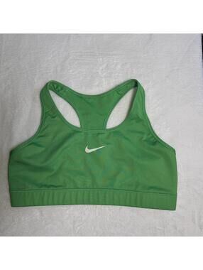 Nike Green Racerback Sports Bra Medium